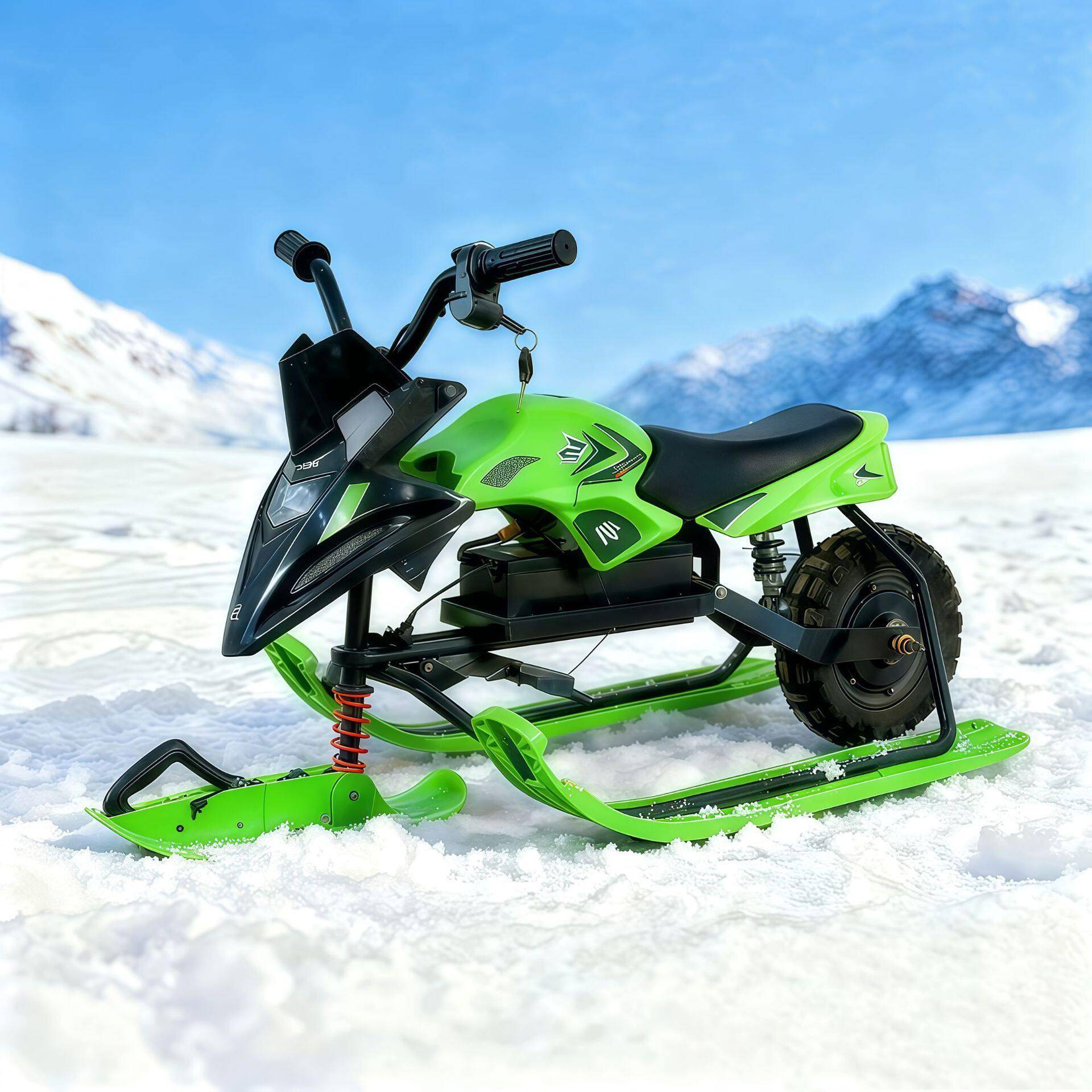 户外雪地摩托雪地车滑板车电动雪地滑板车滑雪车雪地摩托车