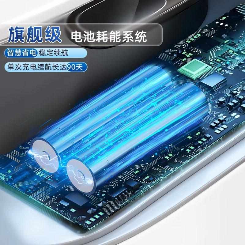 智能感应家用新款客厅轻奢厕所卫生间带盖打包垃圾桶全自动