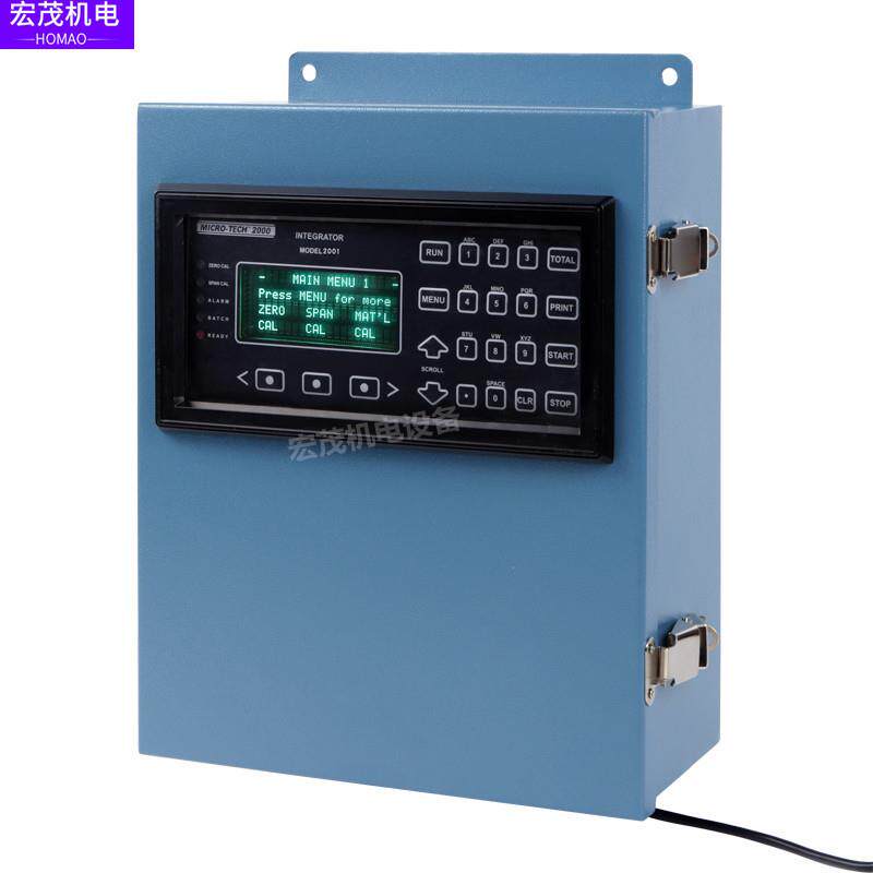 电子皮带秤给煤机配套MT2001MT2105MT2201英文版称重显示控制器