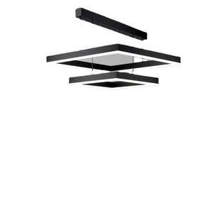 方形吊灯北欧现代创意外发光客厅主灯简约设计时尚 家居餐厅房间灯