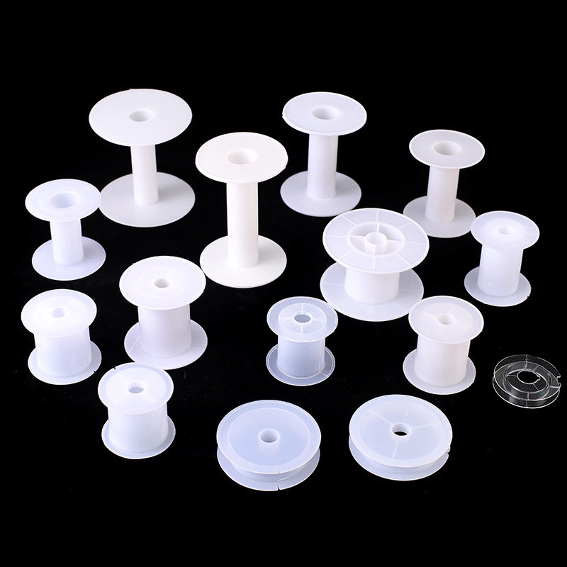 塑料线轴芯透明工字轮绕线盘空盘编织绳串珠线筒手工线卷线桶管子,户外/登山/野营/旅行用品,其他垂钓用品,淘宝优惠券,粉丝福利购,淘宝优惠卷