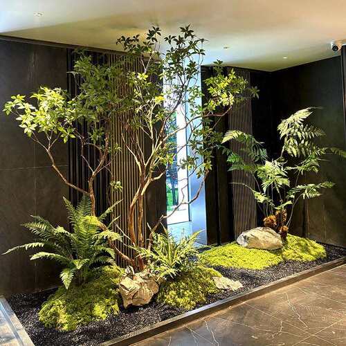 仿真马醉木假绿植落地盆栽绿色植物室内橱窗造景装饰网红绿植