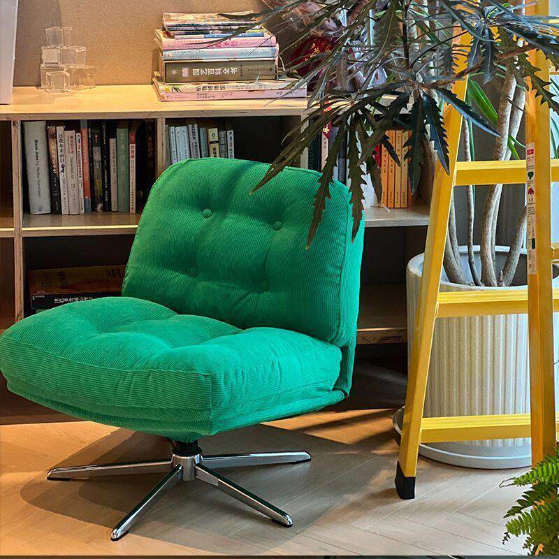单人沙发家用休闲阳台旋转杜威林格沙发椅设计师创意网红懒人沙发