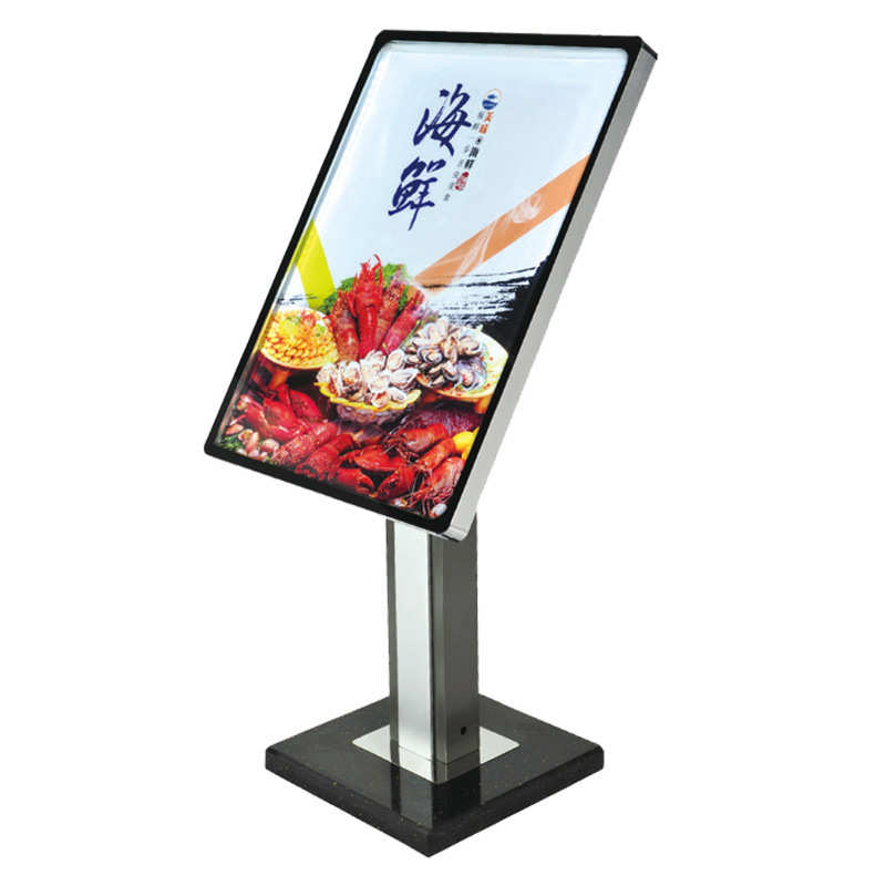 落地发光展示牌 高档商场酒店立牌广场立牌展示架立式导向指示牌