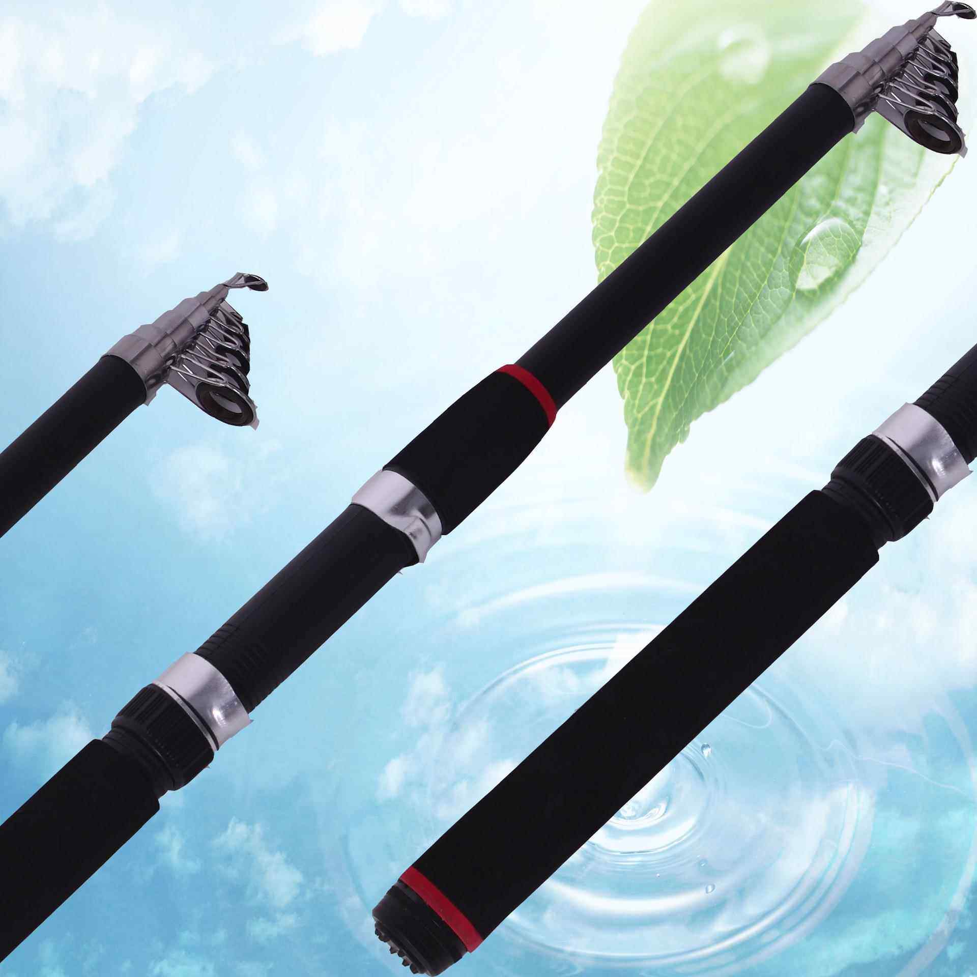 新款直销渔具厂抛竿源头各种玻璃钢海竿抛竿 加厚超硬海竿2.1米货