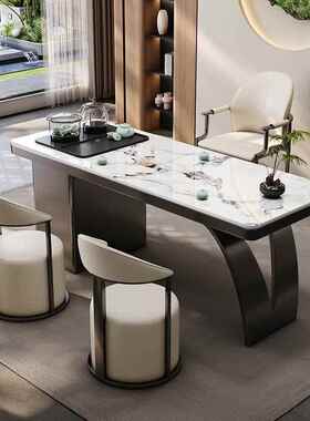 批意式办岩F98STTM7板台阳台茶桌茶家用小一户型客厅公室体现代简