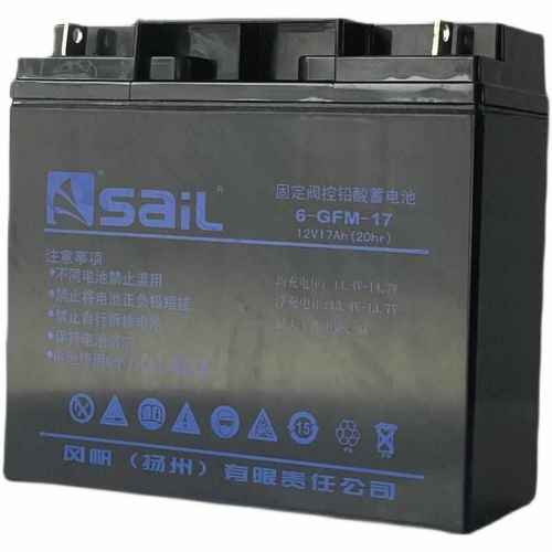 风帆蓄电池 12V17Ah铅酸免维护UPS机房EPS通信基站专用