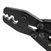 轮657式 压线棘钳冷端子功能夹线压接钳铜鼻子裸端子电工接压线多