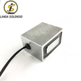 兰达H503040直流吸盘式电磁铁方形吸盘电磁铁12V24V门吸用电磁铁