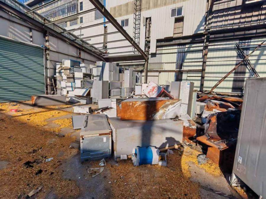 1月5日南通旧冰箱回收拆解设备及场地废料一批（如皋提）网络拍卖公告