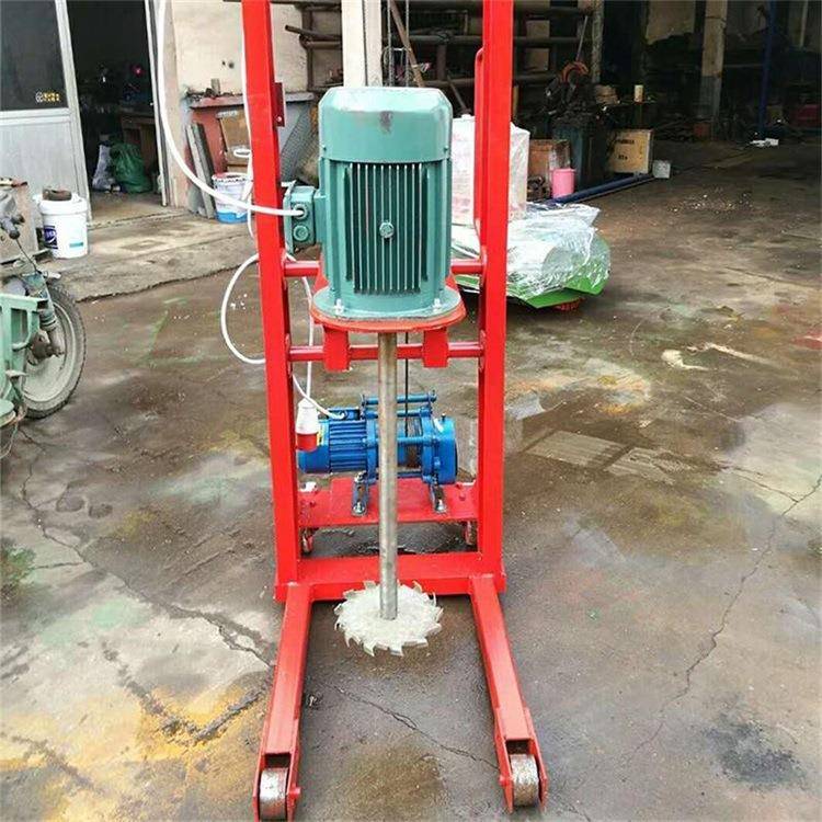 塑胶跑道胶水搅拌机运动场铺设搅拌设备彩色颗粒搅拌机涂料搅拌机