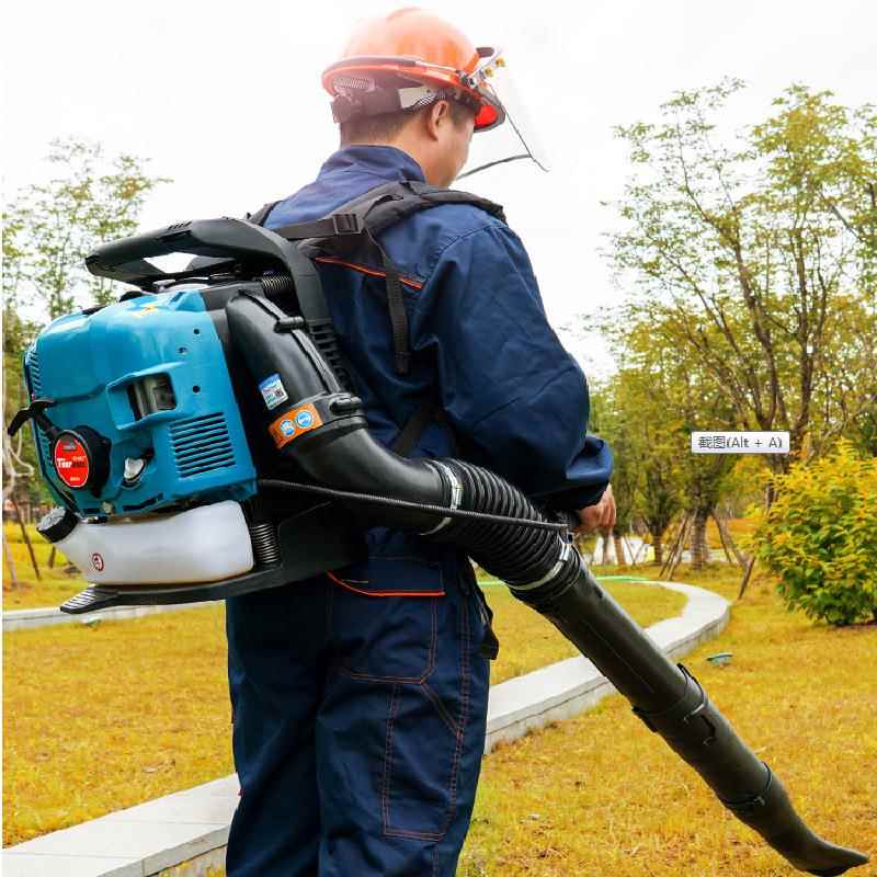 强劲风力E冲B850四程吹风机什动985威道尔手鼓风机背负式大棚吹雪