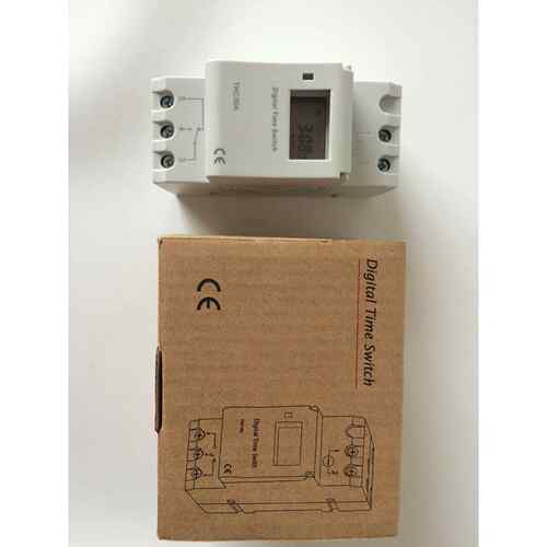 THC15A微电脑时控开关 配电箱用导轨式定时器220V/24V/12V/110V