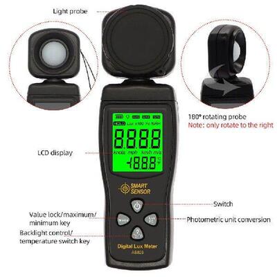 AS803 Luxmeter Digital Mini Luminance Tester Light Meter