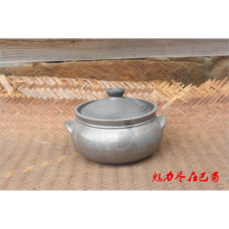 高档荥经黑砂锅煲汤 大锅土陶锅 泥锅 酒店用大炖 瓦罐小锅号沙