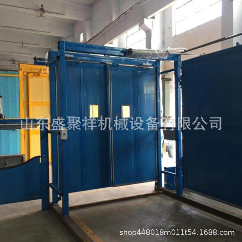 全自动红外感应气动无压风门1.8米*2米阻燃百叶窗竹胶板矿用门