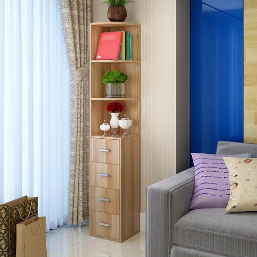 现代浴室转角柜墙角柜客厅角柜三角柜卧室带门带锁床头柜衣柜新品