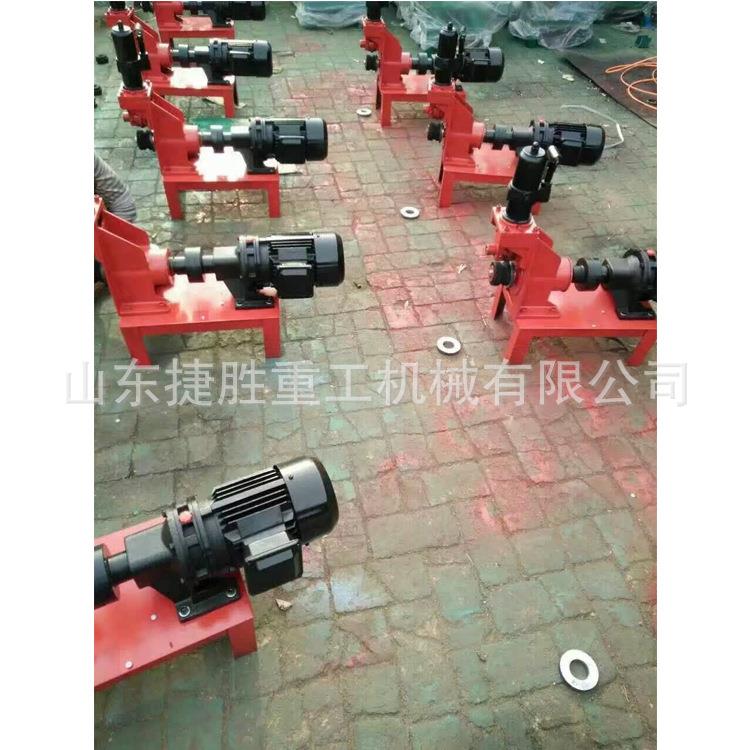 角钢槽钢切管机 70-219切割管道材质切断机 南美建筑钢管开槽机