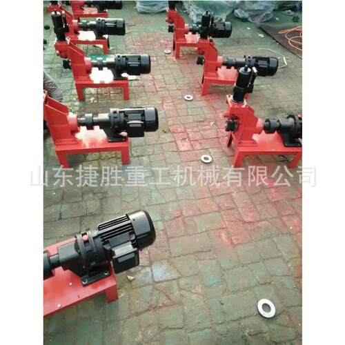 角钢槽钢切管机 70-219切割管道材质切断机 南美建筑钢管开槽机