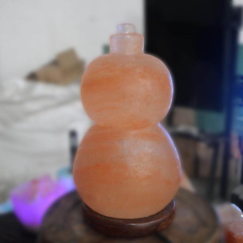 跨境喜马拉雅盐灯工艺品摆件创意水晶盐灯矿石灯节日送礼小夜灯