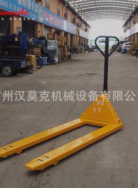 现货鑫力吨手动液压搬运车国标材质手动搬运叉车