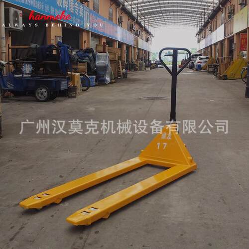 现货鑫力吨手动液压搬运车国标材质手动搬运叉车