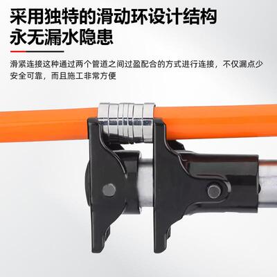 充电液压滑紧钳BS-1632H电动便携式地暖扩管接管钳滑紧件卡压钳子