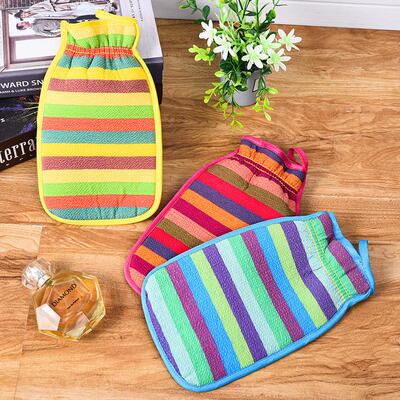 Bath Exfoliating Cloth with Coarse Texture, Double-Sided Str