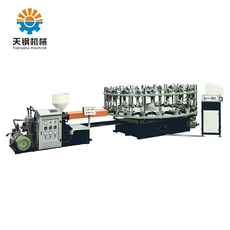 机械TG-LB-20x11M全自动半自动圆盘式预塑发泡鞋类射出成型机