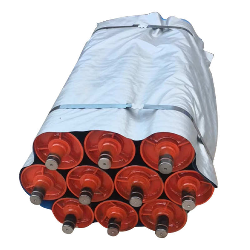 厂家发货包胶滚筒 矿山输送皮带机包胶铸胶传动滚筒输送带滚筒