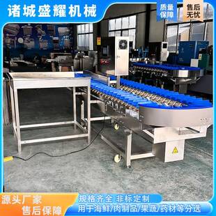 分选机食品药材分级筛选设备生鲜果蔬自动分拣设备 全自动料盒式