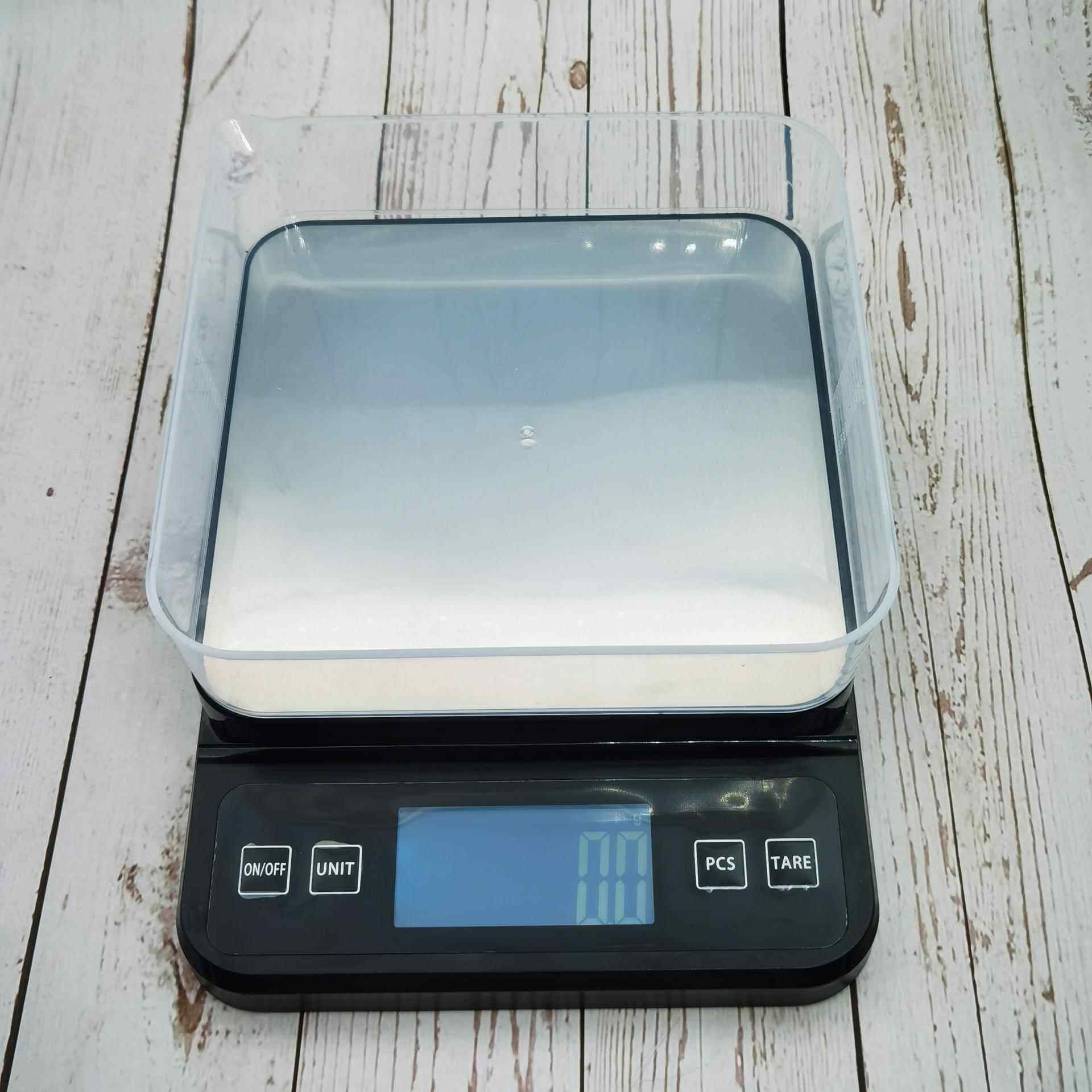 高精度显数家用不锈钢厨房秤电子称食物克称烘焙厨房电子秤