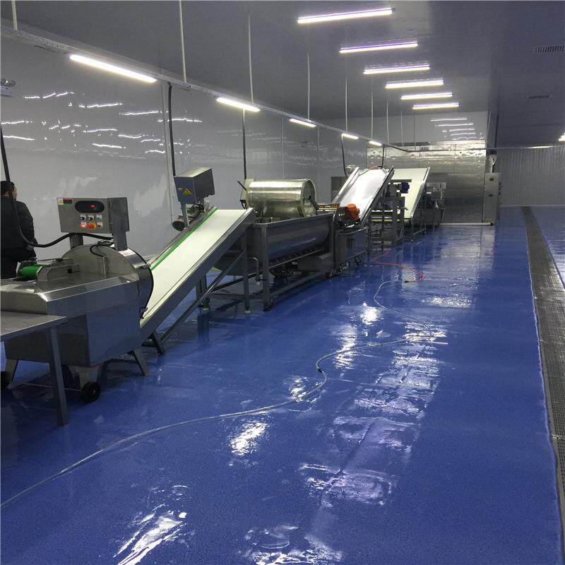 山东诸城厂家现货涡流震动清洗机学校食堂蔬菜加工成套设备