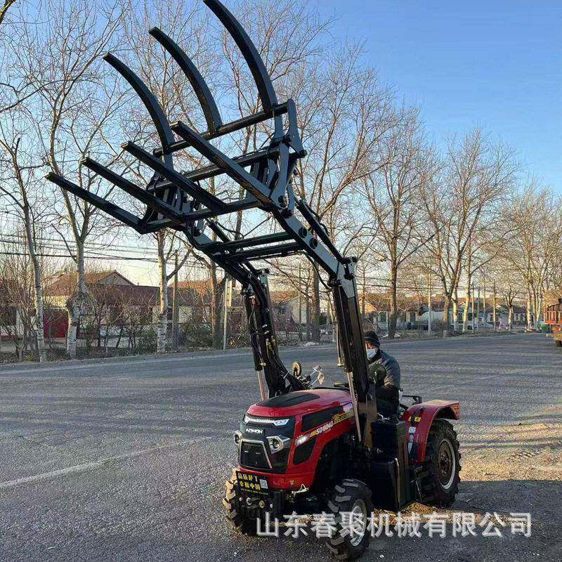 拖拉机改铲车拖拉机前装载机前装后后挖农用拖拉机改装铲车