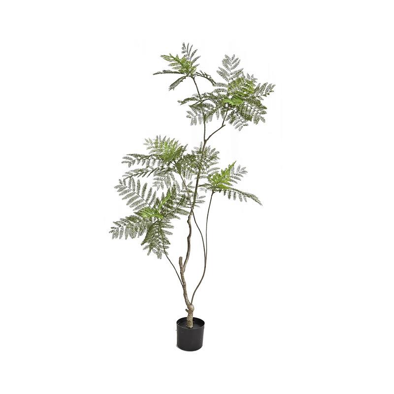 仿生绿植蓝花楹软装造景家居摆设商场橱窗源头厂家蓝花楹