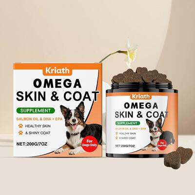 Kriath Dog Hair Care Granules - Gentle Formula for Skin and
