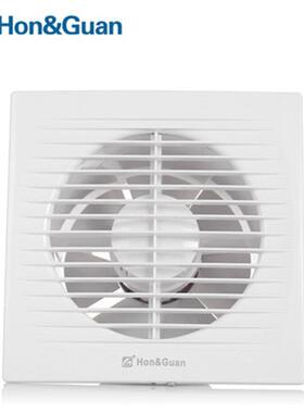 鸿高排气扇冠卫气生间厨KHU房油烟吊顶排风扇端静音换扇HGA-150C