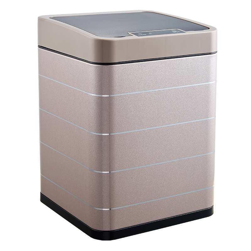 感应礼品垃圾桶智能不锈钢办公室垃圾桶欧式批发欧式厂家客厅感应