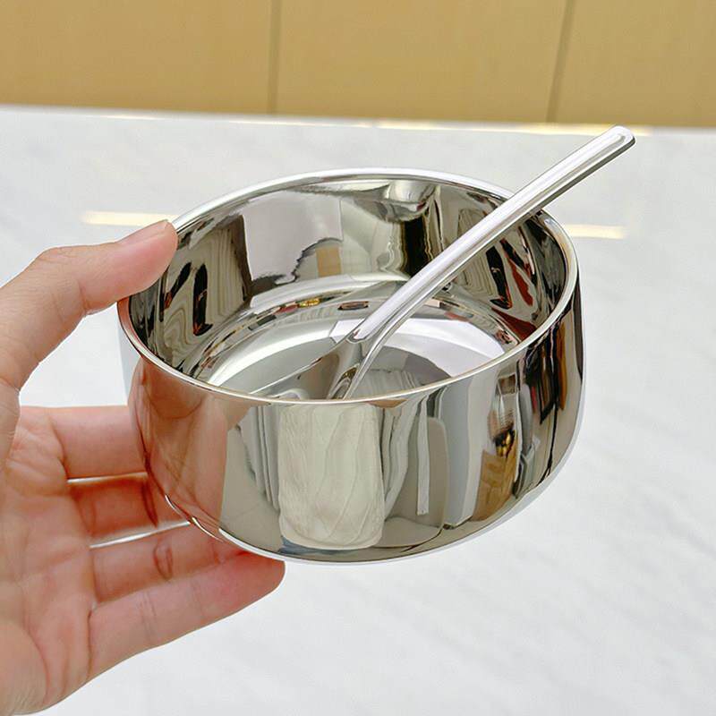 百畅家·食品级316L不锈钢碗双层防烫保温碗宝宝儿童副食品碗推荐