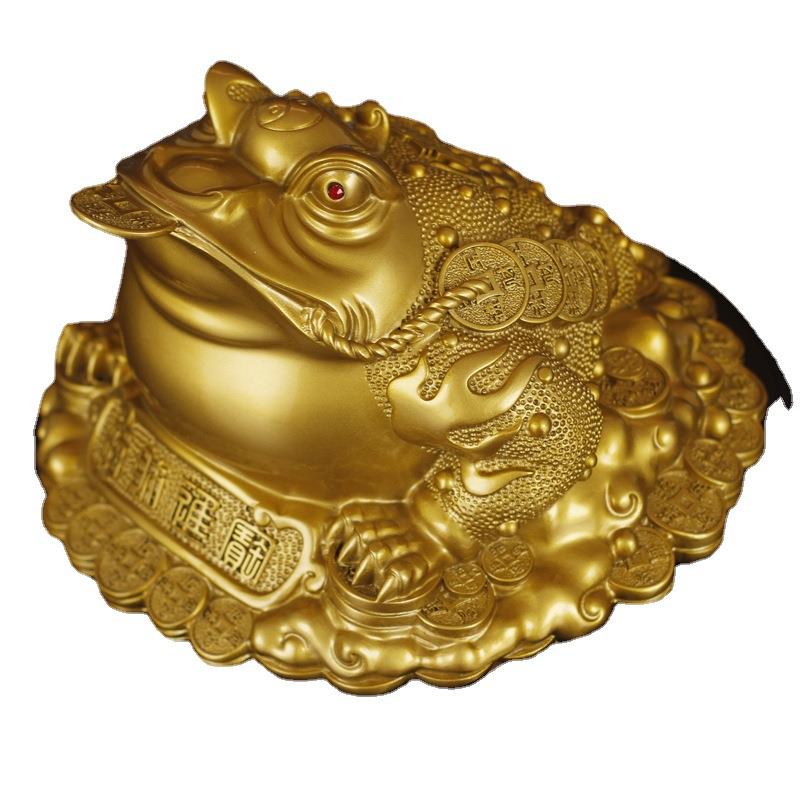 永发铜器厂家黄铜摆件金蟾金蝉蟾蜍全铜铜器黄铜金属工艺礼品