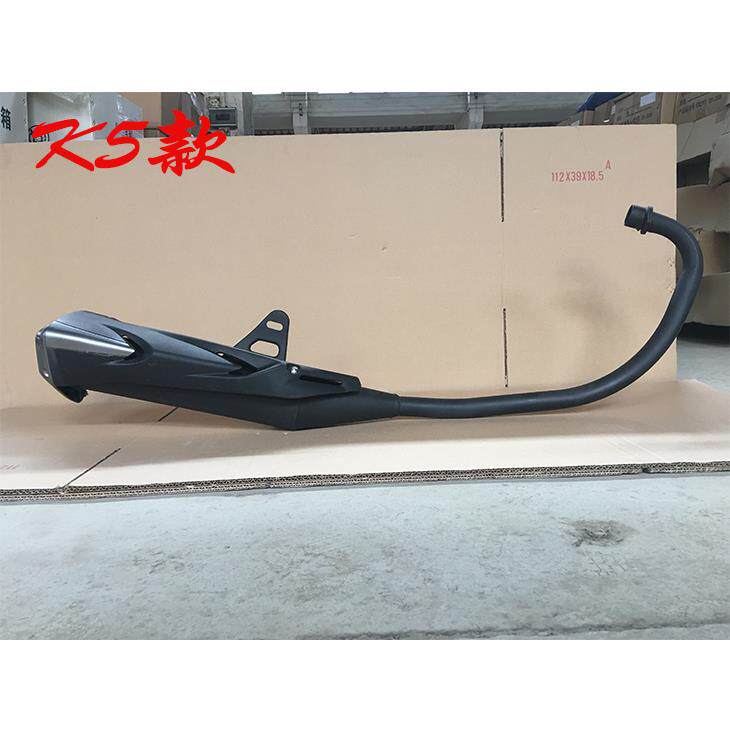 隆鑫劲隆摩托车配件LX150-62 CR1JL125-58K5原装消声器排气管烟囱