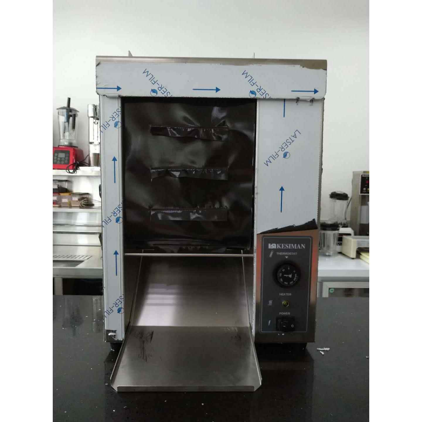 浩博全自动商用汉堡机烤包机双层烘包机小型电热汉堡炉汉堡店