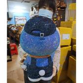 超大号机器猫存钱罐 叮当猫储钱罐手工贴钻礼品 镶钻礼品储蓄罐