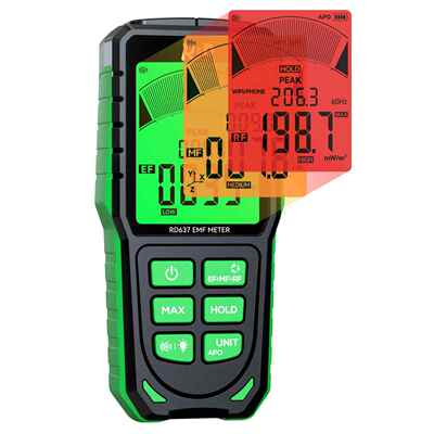 正品RD637合一磁电射检测仪家用电器高压线基站三辐射测试辐仪