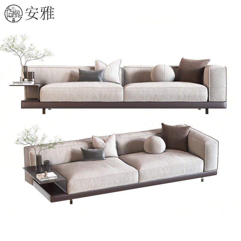 意式轻奢酒店接待沙发售楼处会客区洽谈卡座美容院样板间贵妃沙发