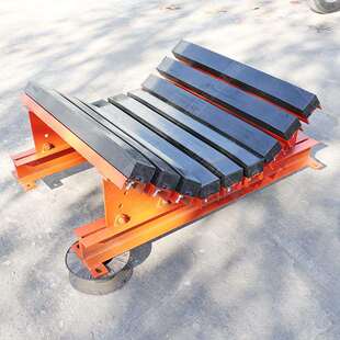 输送机缓冲床B1200 置阻燃抗静电耐磨聚氨酯缓冲条 落料口缓冲装