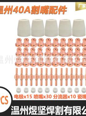 跨境等离子套餐60PCS加长电极电嘴PT-31电极电嘴瓷嘴分流器温州40
