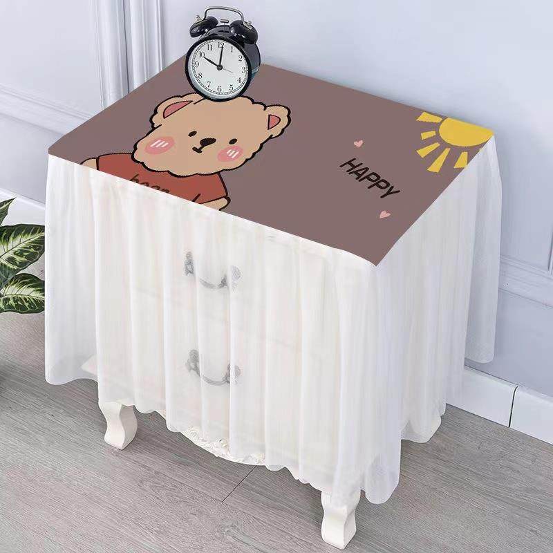 防水万能蕾丝盖巾盖布床头柜改造遮丑卧室床头柜罩通用防尘盖布,居家布艺,万能盖巾,淘宝优惠券,粉丝福利购,淘宝优惠卷