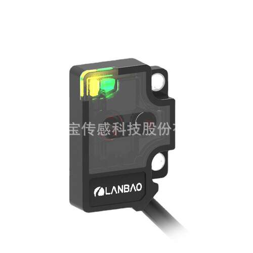 兰光电开关PSV-TM1DPOR-S 1米抗干扰PNP 微型红光对射传感器
