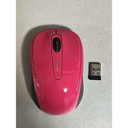 微软无线鼠标3500/4000便携蓝影mini接收器商务舒适办公便携鼠标
